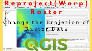 How to Reproject Raster in QGIS  How to Change the Coordinate System of Raster Dataset [upl. by Lauer]