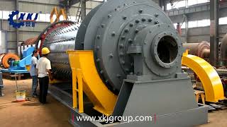 Grinding Ball Mill for Metal Separating Factory Metallurgy Construction Material [upl. by Airdnaz]