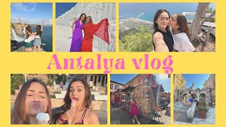 Antalya Vlog 2023  travel Vlog  2023  Sharma Sisters  Tanya Sharma  Krittika M Sharma [upl. by Wolcott]