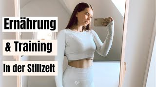 Meine Ernährung in der Stillzeit🍎🍫🤱🏻Fitnesstraining🏋🏽‍♀️Mamaalltag👶🏻LIFEOFBINII🤍 [upl. by Tamarra]