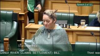 Te Awa Tupua Whanganui River Claims Settlement Bill  Third Reading  Part 4 [upl. by Kimmy]