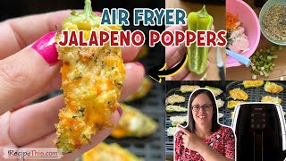 Air fryer Jalapeno Poppers [upl. by Eceeryt]