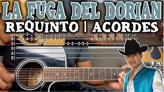 Tutorial  La fuga del dorian  Ariel Camacho  Requinto  Acordes  TABS [upl. by Sandry]