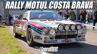 RALLY MOTUL COSTA BRAVA 2024  THE BEST CARS Lancia Subaru Ford Audi BMW Renault [upl. by Kean]