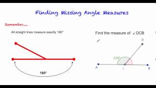 Complementary amp Supplementary Angles [upl. by Kenimod]