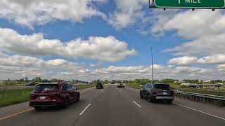 I94 West to Minneapolis  Scenic Drive  August 27th 2023 [upl. by Ahsir]