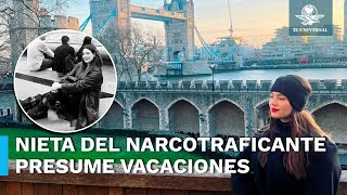 Nieta de “El Chapo” Guzmán canta en las calles de Londres y lo comparte en sus redes sociales [upl. by Elkcim]