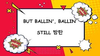 BTS 방탄소년단  Anpanman hangul lyrics [upl. by Tomi]