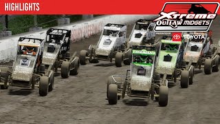 World of Outlaws Dirt Racing  AWC Outlaws  R1315  Fairbury Nationals [upl. by Linnea673]