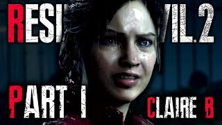 RESIDENT EVIL 2 Remake Claire Redfield Walkthrough Part 2 C4 DETONATOR LOCATION  MAIDEN MEDALLION [upl. by Sheila750]