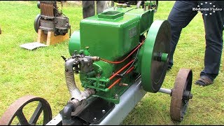 Stationärmotoren  Treffen Hundeluft 2018  23  Stationary Engine Rally [upl. by Collum]