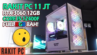 88 RAKIT PC 11 Juta White Edition TERBAIK Buat Youtuber Ft TForce Z44A5 1TB [upl. by Skill]