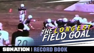 The actual longest field goal in organized football was kicked by lovesick Swede  Record Book [upl. by Ettenoitna614]