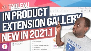 Add dashboard extensions directly in Tableau New in 20211 [upl. by Lekcar482]