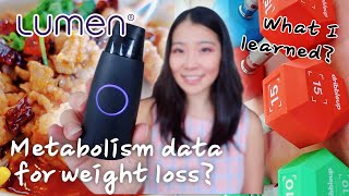 Lumen Review Using Lumen metabolism tracker to lose weight  Can You HACK Your Metabolism [upl. by Anivlis]