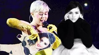 Selena Gómez Responde a Insulto de Miley Cyrus [upl. by Arremat687]