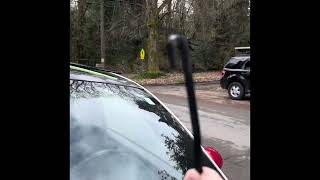 Unboxing and installing wipers on a Fiat 500 Abarth [upl. by Eelrahs969]