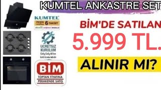 Kumtel Siyah Cam Ankastre Set Nasıl Bim de Satılan Siyah Cam Ankastre Set 5999 TL [upl. by Notlih]