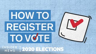 How To Register To Vote [upl. by Mitzie]