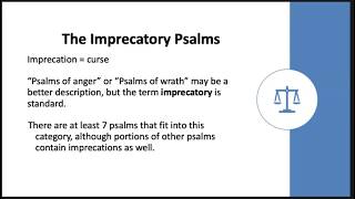 The Imprecatory Psalms [upl. by Dib]