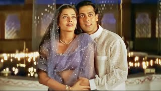 Chand Chupa Badal Mein 4K Hd Video Song  Alka Yagnik Udit Narayan  Salman Khan Aishwarya Rai [upl. by Aryamo923]