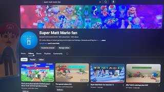 Super Matt Mario fan’s 600 subscriber special announcement ￼ [upl. by Witkin]