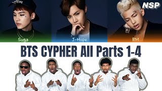 BTS Cypher 14  Reaction [upl. by Nea78]