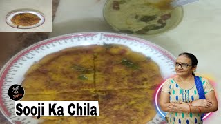 How To Make Sooji Ka Chila At Home2min Me Banaye Bina Yeast Ke Chilaसूज़ी का चीला [upl. by Panayiotis]