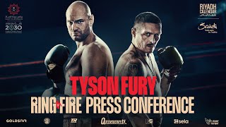 Tyson Fury amp Frank Warren press conference LIVE  FULL Oleksandr Usyk preview before Undisputed bout [upl. by Guenna]