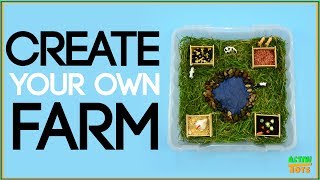 Create Your Own Play Farm  Activities for Kids [upl. by Kauppi]