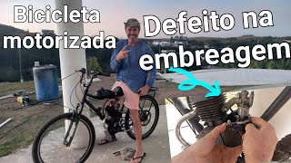 Defeito na embreagem Bicicleta motorizada como consertar [upl. by Obaza]