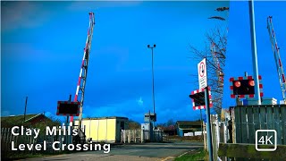 Faulty Alarm  Clay Mills Level Crossing in Burton upon Trent Staffordshire [upl. by Ervin]