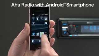 KDCBT73DAB KDCBT53U Aha App For Android Smartphones [upl. by Anenahs]