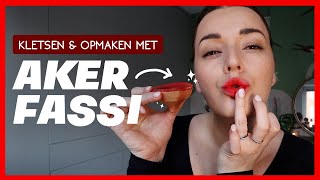 Opmaken met natuurlijke Aker Fassi lipstick  Beautygloss [upl. by Nawor]