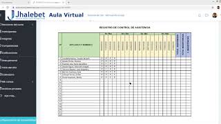 TABLAS EN WORD REGISTRO DE ASISTENCIA SESIÓN 11 OFIMATICA I PARTE 1 [upl. by Landis]