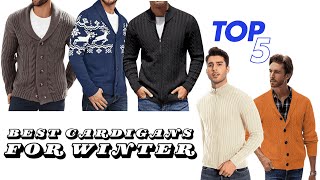 5 Cardigans That Will CHANGE Your Cold Weather Style [upl. by Antebi]