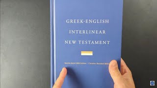 CSB Interlinear Bible New Testament [upl. by Neetsirhc639]