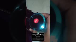 Sonu blogger unboxing new mini speaker 😍🥰 [upl. by Naul]