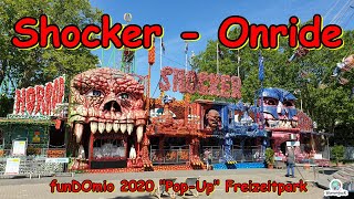 Shocker Böttger  Onride  funDOmio 2020 quotPopUpquot Freizeitpark [upl. by Pallaten]