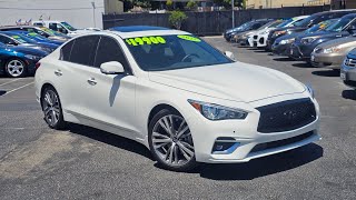 2022 Infiniti Q50 Sensory 30 [upl. by Ratep639]