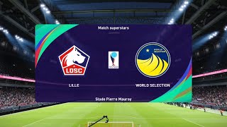 PES 2021  LilleWorld Selection Match Superstars  Saison 20222023 [upl. by Keeryt]