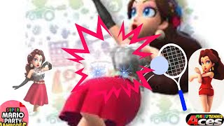 Pauline Super Mario Party Jamboree Vs Pauline Mario Tennis Ace [upl. by Arquit]