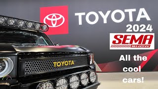 Toyota SEMA Show Las Vegas 2024 all the featured fehicles and concepts [upl. by Emogene]