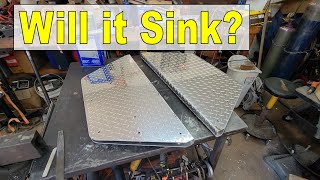 Building a pair of custom aluminum boat transoms Fabrication 101 [upl. by Wassyngton]