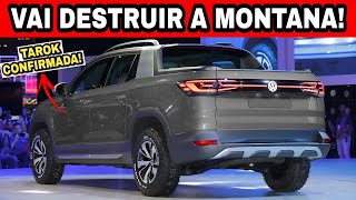 VOLKSWAGEN CONFIRMA NOVA PICAPE BRASILEIRA RIVAL DA MONTANA E TORO COM PRODUÇÃO NACIONAL [upl. by Lauer]