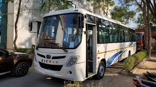 Eicher Skyline Pro 3010L AC 44 Seater 105M Bus BS6 2024 Model Detailed Review Price Features [upl. by Adalard]