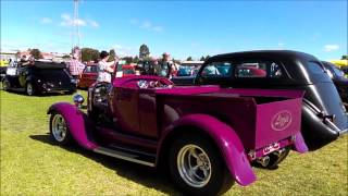 23rd Street Rod Nationals Bendigo Hot Rods for sale 2017 [upl. by Cristiano457]