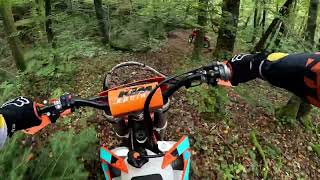 Balade Enduro autour dEsteil KTM 250 EXC TPI [upl. by Eseneg]