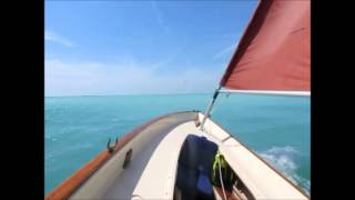 Sea Pearl 21  Sailing in Florida Bay [upl. by Kirred]