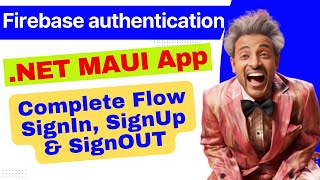 How to implement firebase authentication in NET Maui  login flow [upl. by Ameen]